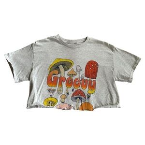 Groovy Mushroom Crop Top